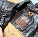 Timberland lederen jas Donker bruin silver rated tannery xl, Bruin, Timberland, Maat 56/58 (XL), Ophalen of Verzenden