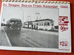 HTM-kalender 1986, Verzamelen, Ophalen of Verzenden, Tram, Overige typen