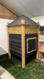 Mooi en sterk kippenhok hooiberg model