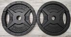 Olympische 50mm Halterschijven 2x25kg Totaal 50kg! ijzer, Sport en Fitness, Fitnessmaterialen, Ophalen, Zo goed als nieuw