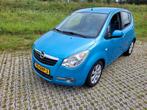 Opel Agila 1.2 16V 2008 Blauw 5 deurs AIRCO NAP, Auto's, Voorwielaandrijving, 4 cilinders, 965 kg, Blauw