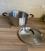 kookpan RVS merk HEMA, diameter 20 cm., zo goed als nieuw, Kookpan of Snelkookpan, Ophalen of Verzenden, Zo goed als nieuw, Rvs