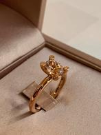 BRON Phlox ring met roze beryl, maat 53, Roze, Met edelsteen, Dame, Korte havenstraat 16