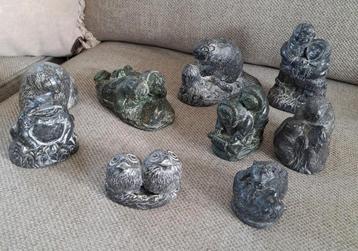 Verzameling Wolf Sculptures beschikbaar voor biedingen
