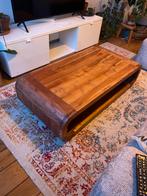 Leuk koffietafeltje, Huis en Inrichting, Tafels | Salontafels, Gebruikt, 100 tot 150 cm, Minder dan 50 cm, Rechthoekig