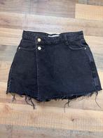Zara spijker skort zwart - Maat XS, Verzenden, Zo goed als nieuw, W27 (confectie 34) of kleiner, Zara