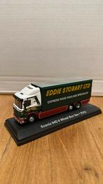 Eddie Stobart Scania D serie Wheel box van F018 1:76, Ophalen of Verzenden