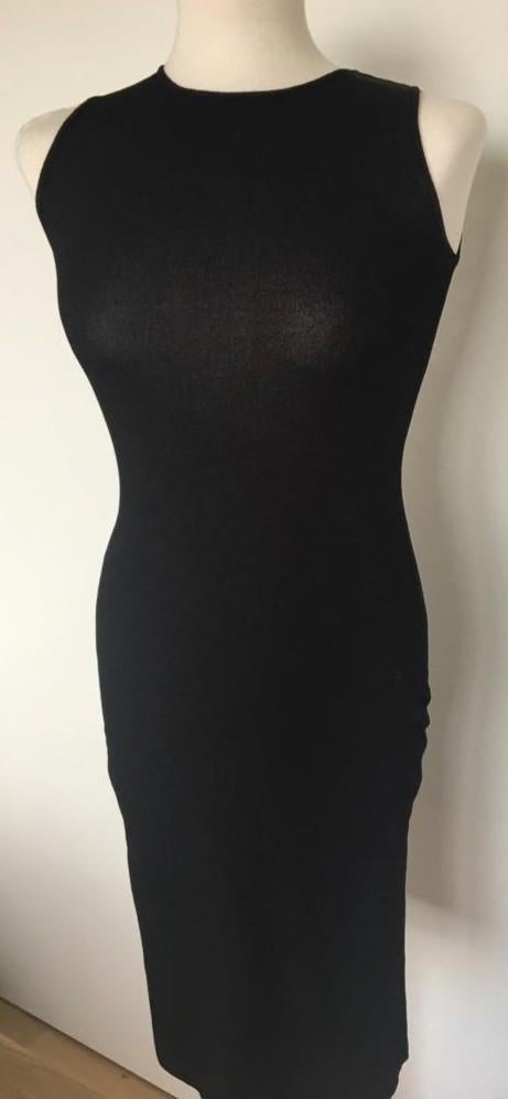 Jurk zwart maat 36 38 s m kerst jurken cocktailjurk, Gazebo, Verzenden, Zwart, Cocktailjurk