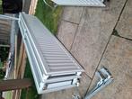 Lange dubbele radiator cv met thermostaat, Ophalen, 30 tot 80 cm, Radiator, Zo goed als nieuw