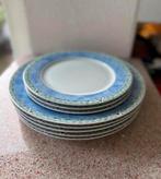 Nog 10 diepe borden AH Arzberg servies brede blauwe rand, Huis en Inrichting, Keuken | Servies, Bord(en), Zo goed als nieuw, Ophalen