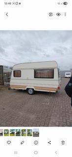Dethleffs newline 420, Caravans en Kamperen, Caravans, Treinzit, Particulier, Dethleffs, Luifel