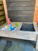 Zand water tafel + allerlei zandspeelgoed, Kinderen en Baby's, Speelgoed | Buiten | Zandbakken, Ophalen
