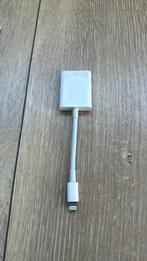 Apple lightning SD card reader adapter, Ophalen of Verzenden, Zo goed als nieuw