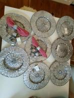 Riviera Maison onderborden + servetringen, Ophalen of Verzenden, Zo goed als nieuw, Overige materialen, Overige stijlen