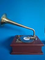 Reuge Grammofoon muziekdoos/ Reuge gramophone music box, Ophalen of Verzenden