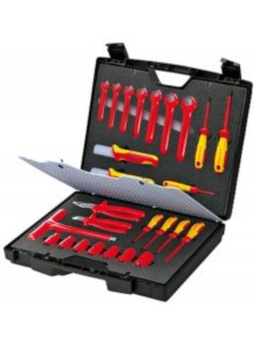 Nieuwe Knipex 26 delige 1000v geisoleerde gereedschapset beschikbaar voor biedingen