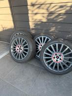 Mini Countryman JCW 19" aluminium velgen met banden, 19 inch, Gebruikt, Banden en Velgen, Ophalen of Verzenden