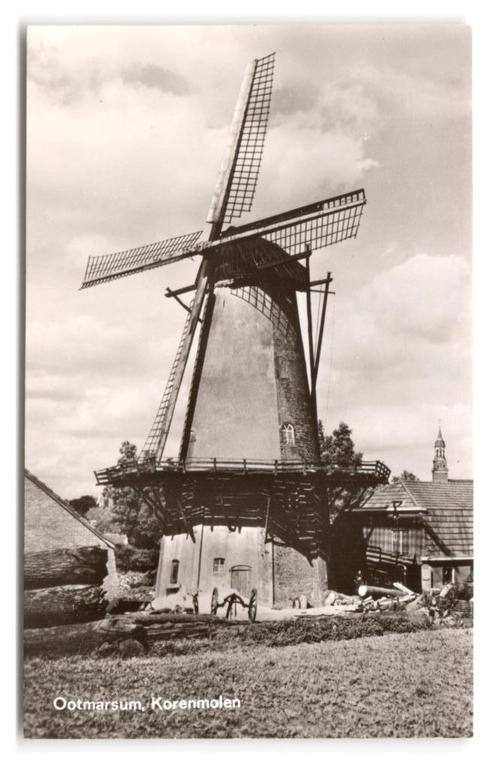 Ootmarsum, Korenmolen, Verzamelen, Ansichtkaarten | Nederland, Ongelopen, Overijssel, 1960 tot 1980, Verzenden
