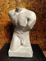 Torso mannelijk naakt - Gesigneerd R.U.III, Ophalen of Verzenden