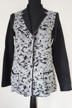 GOLLEHAUG Geweldig Grijs/Zwart Gevlekte Print Vest 40 M-L, Maat 38/40 (M), Gollehaug, Ophalen of Verzenden, Zo goed als nieuw