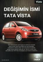 Folder Tata Vista (uit Turkije - ca.2012), Verzenden, Gelezen, Overige merken
