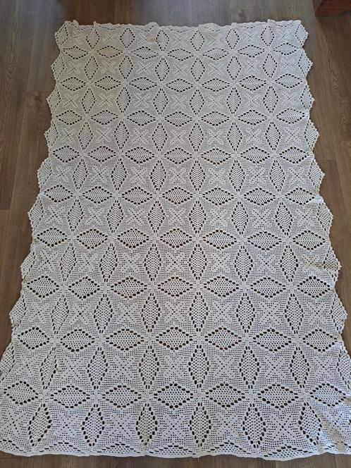 KOOPJE! Gehaakt kleed sprei deken plaid retro vintage, Huis en Inrichting, Woonaccessoires | Overige, Zo goed als nieuw, Ophalen of Verzenden