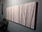 Groot schilderij bos - bomen 1.50 x 60, Ophalen, 50 tot 75 cm, Nieuw, 125 cm of meer