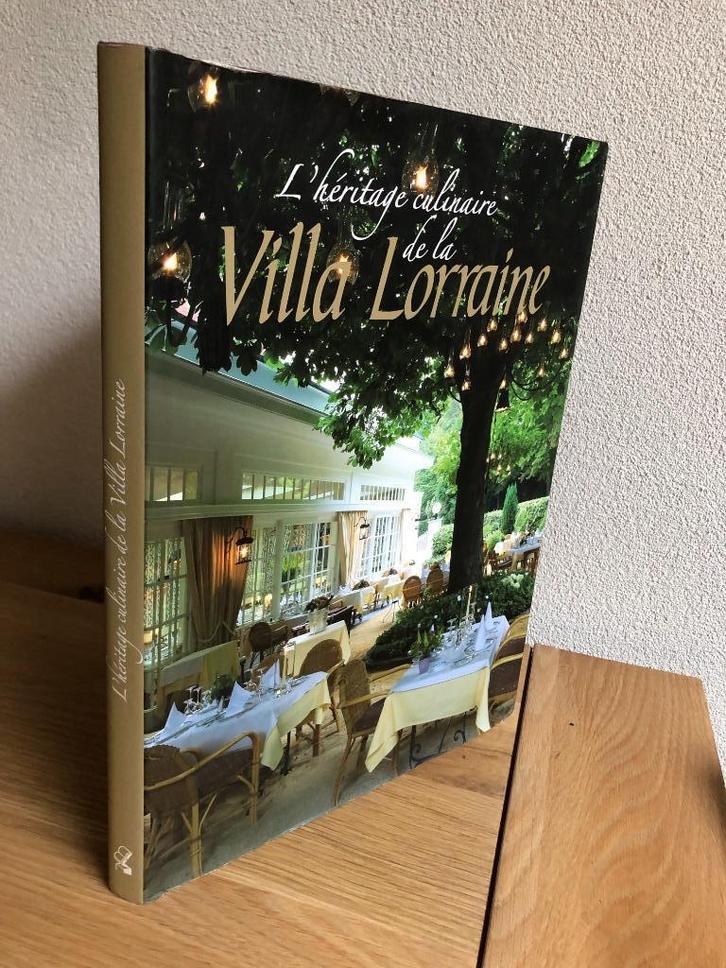 L’Heritage Culinair de la Villa Lorrain 2004 Gesigneerd!, Boeken, Kookboeken, Zo goed als nieuw, Voorgerechten en Soepen, Hoofdgerechten