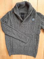 G-STAR trui donker grijs sjaal kraag kabels maat L, Nieuw, Maat 52/54 (L), Grijs, Ophalen of Verzenden