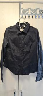 Divided zwarte, katoenen blouse mt L nieuw, Ophalen of Verzenden, Zo goed als nieuw, Maat 38/40 (M), Zwart