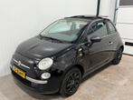 Fiat 500 1.2 C 2009 Zwart | SCHUIF KANTEL | PANO | CARPLAY, Voorwielaandrijving, 1242 cc, 4 cilinders, 840 kg