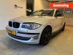 Bmw 1-SERIE 116i EffDyn. Ed. Bns Line Ultimate Edition PRIMA, Origineel Nederlands, Te koop, Zilver of Grijs, 5 stoelen