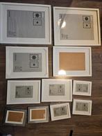 Ikea Fotolijsten Wit & Zilver - Diverse Maten, Ophalen, Minder dan 50 cm, Nieuw, Minder dan 50 cm