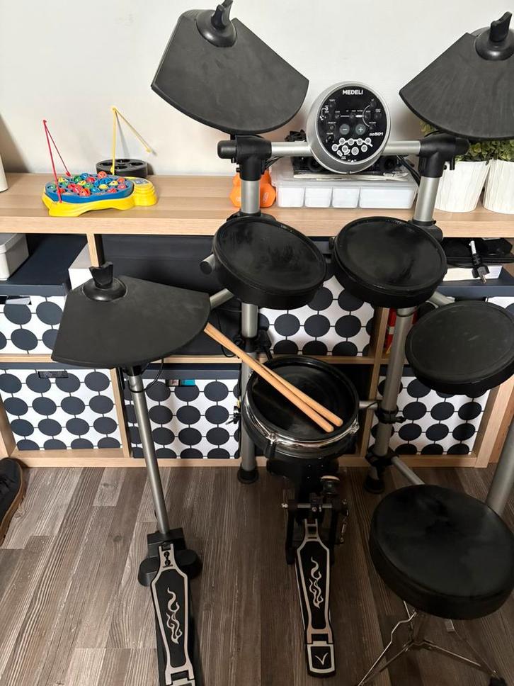 Medeli dd501 Elektronisch drumstel, Muziek en Instrumenten, Percussie, Zo goed als nieuw, Trommel, Ophalen
