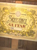 Suzuki vintage akoestische gitaar japan ., Ophalen of Verzenden, Gebruikt, Gitaar, Minder dan 50 watt