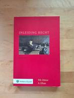 Inleiding Recht, Boeken, Gelezen, Ophalen of Verzenden, WO, Wolters Kluwer