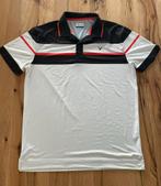 Callaway heren golfpolo wit zwart rood maat L, Verzenden, Gebruikt, Kleding, Callaway