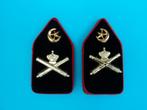 Kraagspiegels-Emblemen Artillerie (Imam)., Verzamelen, Verzenden, Landmacht, Nederland, Embleem of Badge