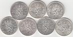complete serie zilveren rijksdaalders juliana, Postzegels en Munten, Munten | Nederland, Koningin Juliana, Setje, Zilver, Ophalen of Verzenden