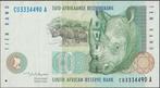 Zuid-Afrika 10 rand ND(1993-1999) VF+ p.123b (#151), Postzegels en Munten, Bankbiljetten | Afrika, Verzenden, Zuid-Afrika, Los biljet