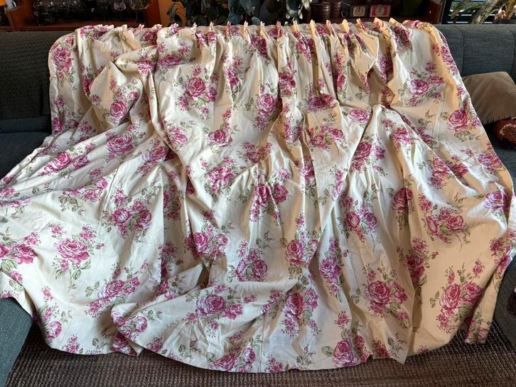 Gordijnen, Engelse stijl / volledig gevoerd / tochtwerend!, Huis en Inrichting, Stoffering | Gordijnen en Lamellen, Gebruikt, 150 tot 200 cm