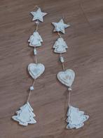 2 leuke houten kersthanger slinger, Ophalen of Verzenden