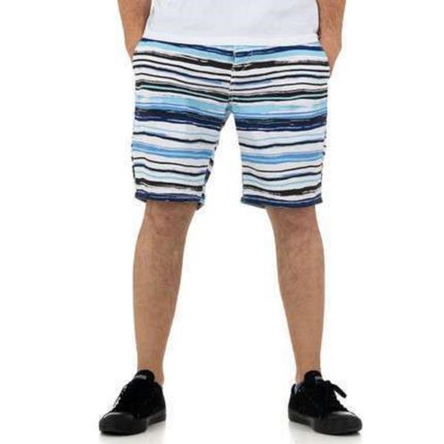 Korte broek blauw W31-F40, Kleding | Heren, Broeken en Pantalons, Nieuw, Overige maten, Blauw, Ophalen of Verzenden