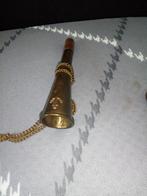 Scheepstoeter oude koperen met afbeelding anker, Antiek en Kunst, Antiek | Koper en Brons, Ophalen of Verzenden
