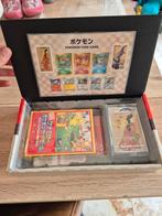 pokémon post stamp box japanese sealed mint promo's pikachu, Ophalen of Verzenden, Nieuw, Losse kaart