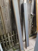 Stalen L-liggers 200x100x10mm, 1x1,9m, 1x2m, Doe-het-zelf en Verbouw, Metalen, Ophalen, Gebruikt, IJzer
