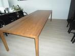 Design Europese Notelaar tafel naar M.V. Severen, Huis en Inrichting, Tafels | Eettafels, Ophalen, Design, 200 cm of meer, 50 tot 100 cm