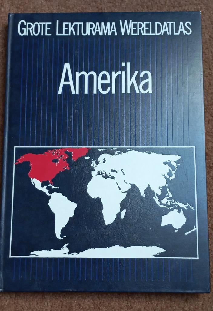 Grote lecturama wereldatlas, Amerika, Ophalen of Verzenden, Zo goed als nieuw, 1800 tot 2000, Landkaart