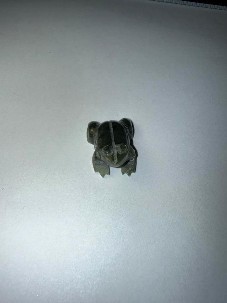 Jade Kikker Beeldje, Antiek en Kunst, Kunst | Beelden en Houtsnijwerken, Ophalen of Verzenden