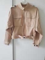 CHPTR-S cropped jasje maat 36 / 38, Ophalen of Verzenden, Zo goed als nieuw, Maat 36 (S), Beige